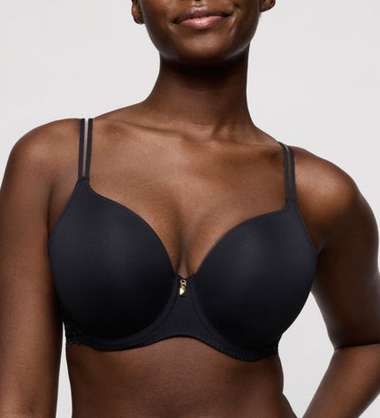 Prima Donna Twist Twist Side unterlegter BH Herzform graphit