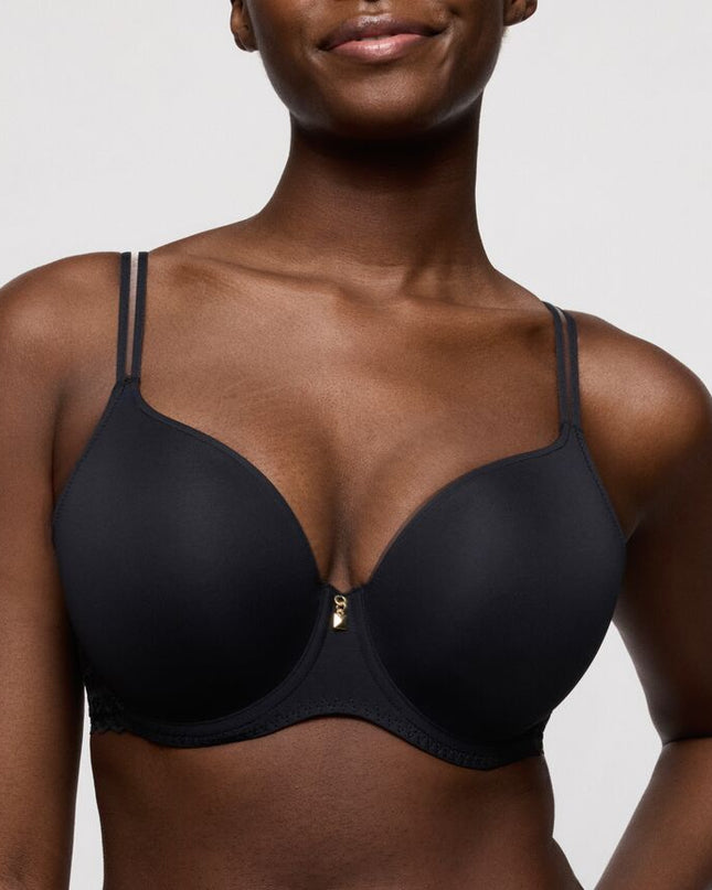 Prima Donna Twist Twist Side unterlegter BH Herzform graphit