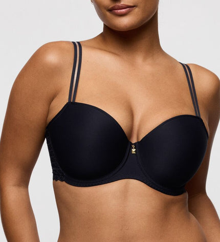 Prima Donna Twist Twist Side unterlegter BH Balconette graphit