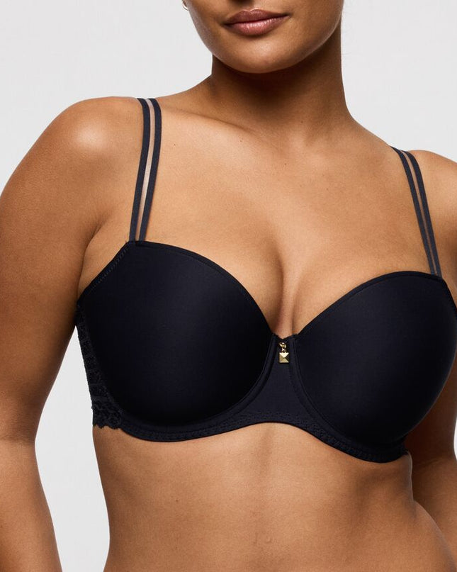 Prima Donna Twist Twist Side unterlegter BH Balconette graphit