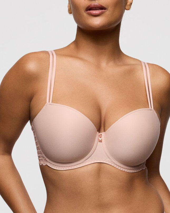 Prima Donna Twist Twist Side unterlegter BH Balconette powder rose