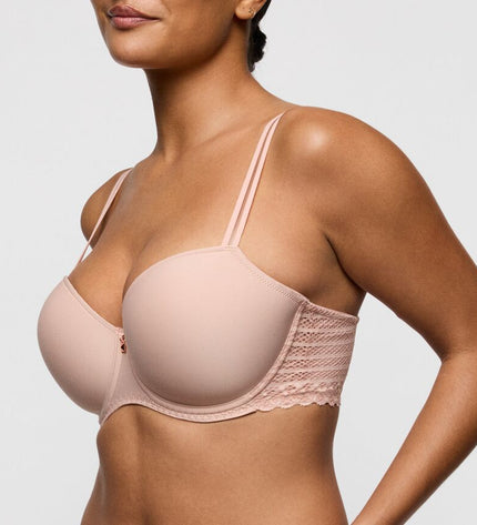 Prima Donna Twist Twist Side unterlegter BH Balconette powder rose