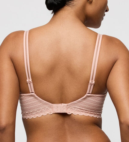 Prima Donna Twist Twist Side unterlegter BH Balconette powder rose