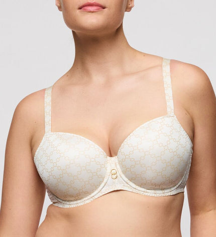 Prima Donna Twist unterlegter BH mit Bügel Balconette Kero natur