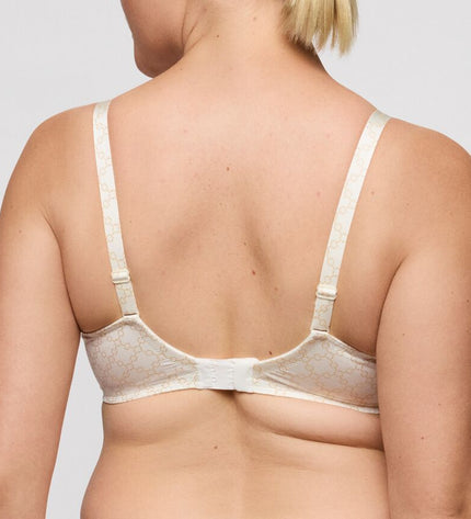 Prima Donna Twist unterlegter BH mit Bügel Balconette Kero natur