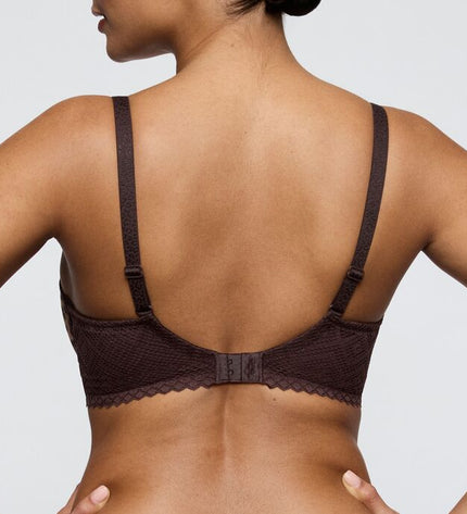 Prima Donna Twist unterlegter BH Herzform Giganni leopard bloom