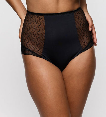 Primadonna Exklusiv Slip mit Schnürung Naica schwarz
