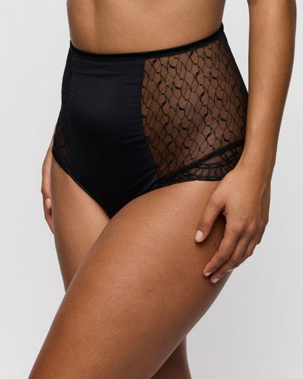 Primadonna Exklusiv Slip mit Schnürung Naica schwarz