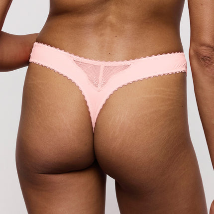 Marie Jo String Solene gardenia rose