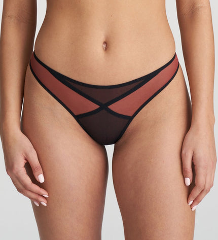 38 / 40 / Marie Jo String Fezz italianbrown
