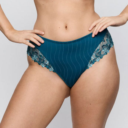 Prima Donna Luxus String Deauville peacock