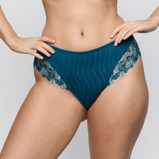 Prima Donna Luxus String Deauville peacock