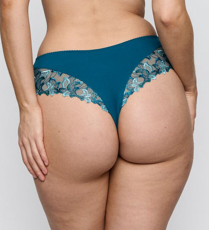 Prima Donna Luxus String Deauville peacock