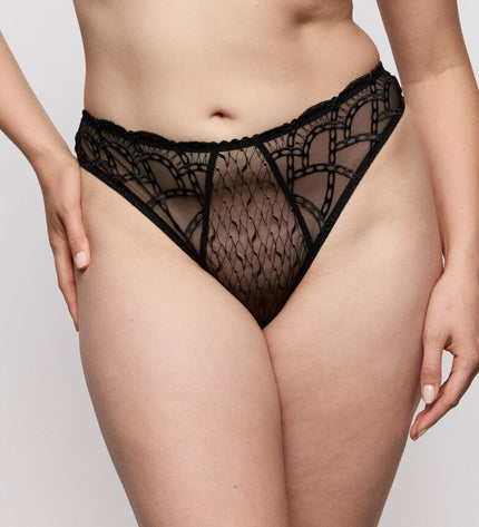 Primadonna String Naica schwarz