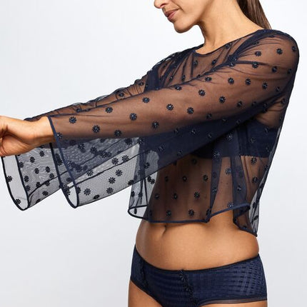 Marie Jo Avero Bluse velvet blue