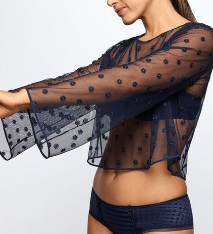 Marie Jo Avero Bluse velvet blue