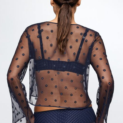 Marie Jo Avero Bluse velvet blue