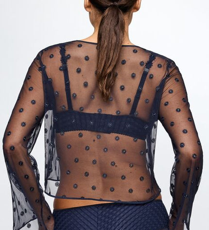 Marie Jo Avero Bluse velvet blue
