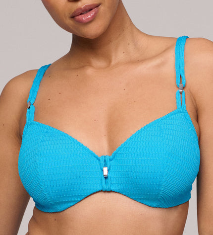 Top bikini Marie Jo Swim (senza imbottiture) Cherilyn sea breeze