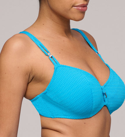 Top bikini Marie Jo Swim (senza imbottiture) Cherilyn sea breeze