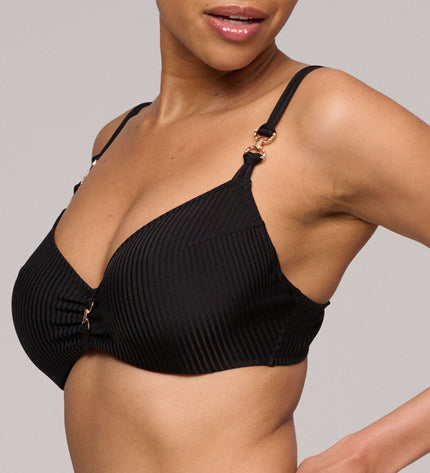 Marie Jo Swim Bikini Top ( ohne Polsterung ) Emly schwarz