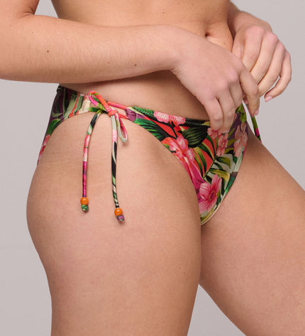 Marie Jo Swim Bikini Hüftslip mit Schnürchen Norma Jeanne tropical sunset