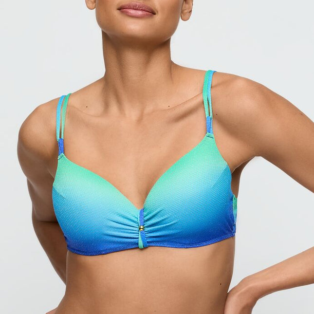Marie Jo Swim unterlegtes Bikini Top Tief Nusa Dua seascape