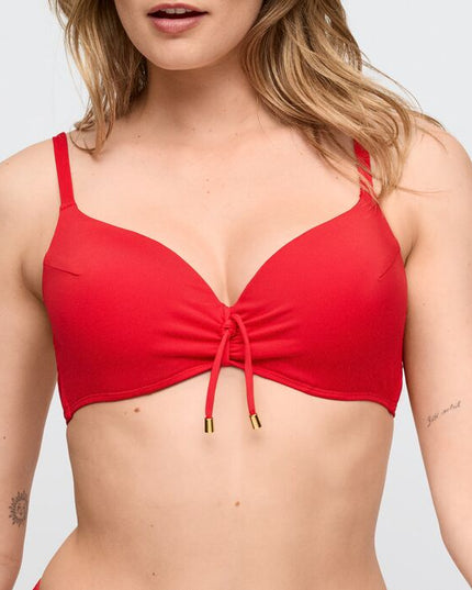 Marie Jo Swim unterlegtes Bikini-top Tiefdekolletiert mit Bügel Madurai pomme d amour