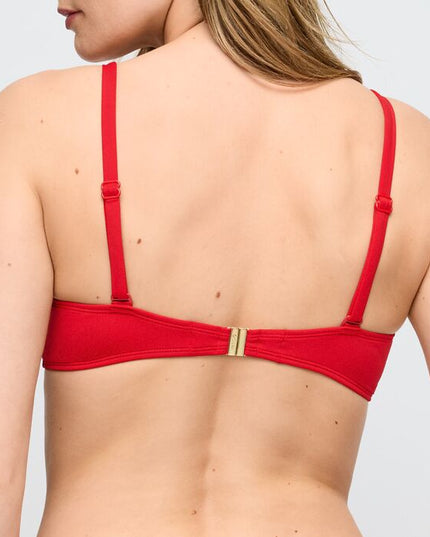 Marie Jo Swim unterlegtes Bikini-top Tiefdekolletiert mit Bügel Madurai pomme d amour