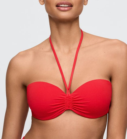 Marie Jo Swim unterlegter Bikini Trägerlos Madurai pomme d amour