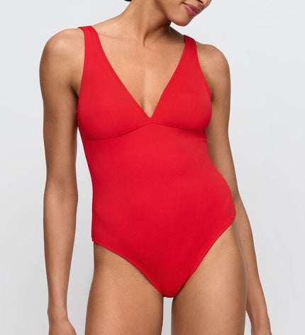 Marie Jo Swim unterlegter Badeanzug Triangel Madurai pomme d amour