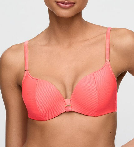 Marie Jo Swim Unterlegter Bikini Herzform Cassie neon fiesta