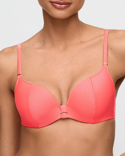 Marie Jo Swim Unterlegter Bikini Herzform Cassie neon fiesta