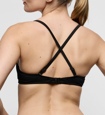 Marie Jo Swim Unterlegter Bikini Herzform Cassie schwarz