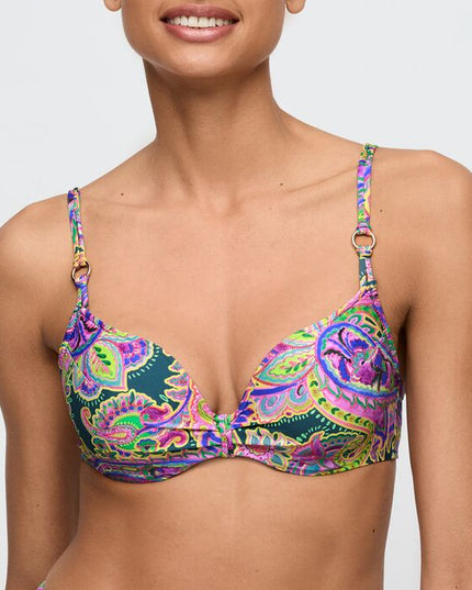 Marie Jo Swim unterlegter Bikini Herzform mit Bügel Jolise tropical paisley