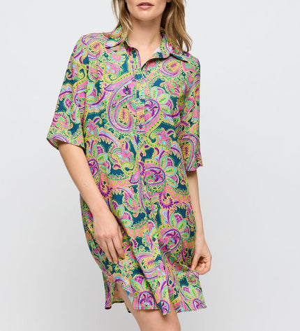 Marie Jo Swim Bademode Kurzes Strandkleid Jolise tropical paisley
