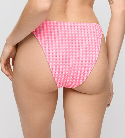 Marie Jo Swim Bikini Slip Brazilian Mary Lynn rose gingham