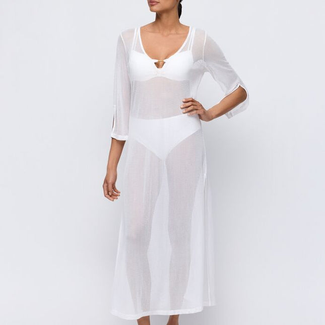 Marie Jo Swim Kaftan Taleah elfin white
