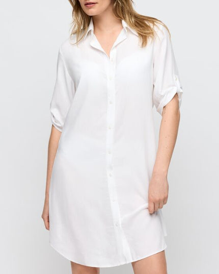 Marie Jo Swim kurzes Strandkleid Taleah weiss