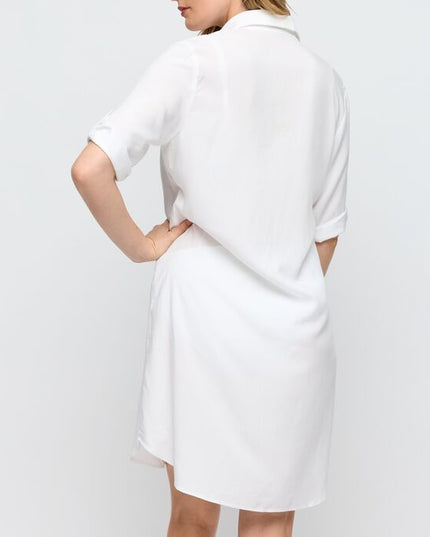 Marie Jo Swim kurzes Strandkleid Taleah weiss