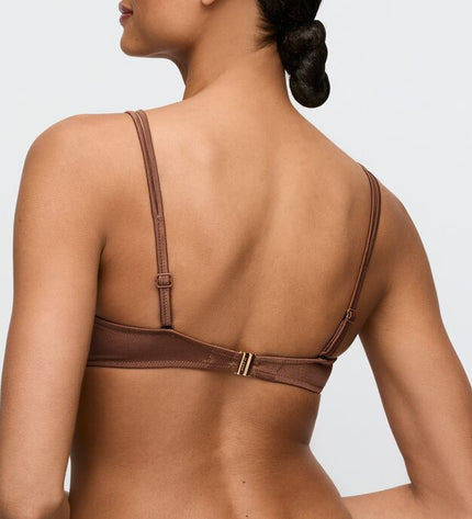 Marie Jo Swim unterlegter Bikini Herzform mit Bügel Hello sunset sepia