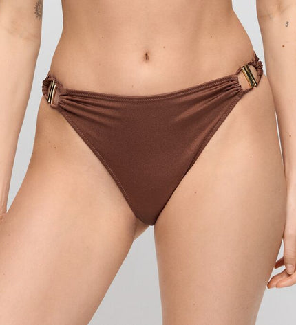 Marie Jo Swim Bikini Brazilian Slip Hello Sunset sepia