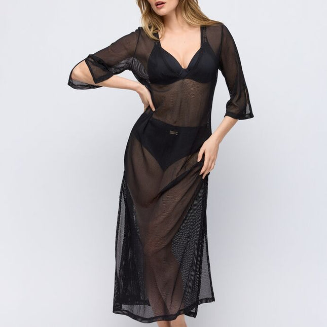 Marie Jo Swim Bademode Kaftan Hello Sunset schwarz