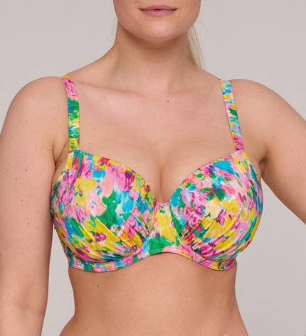 Prima Donna Swim unterlegter Bikini Balconette Ubud sun glow