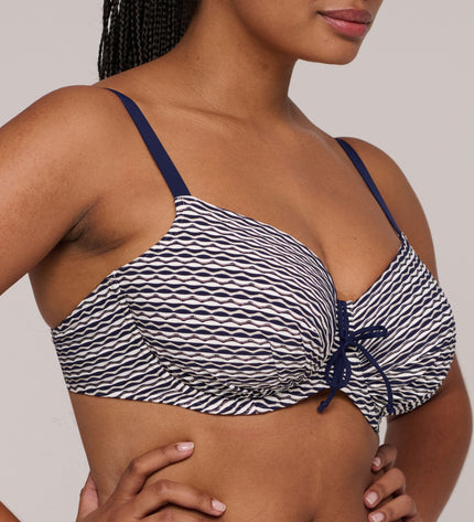 Prima Donna unterlegter Bikini Balconette Kalba water blue