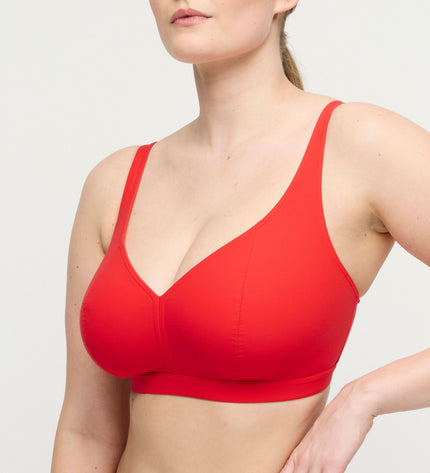 Prima Donna Swim Triangel Bikini Top Aswan fiesta red