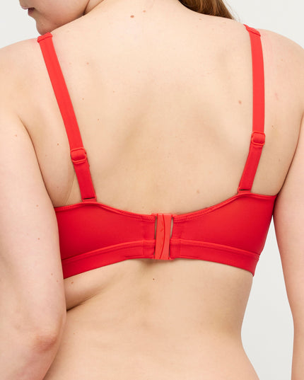 Prima Donna Swim Triangel Bikini Top Aswan fiesta red