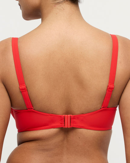 Prima Donna Swim unterlegter Bikini Balconette mit Bügel Aswan fiesta red