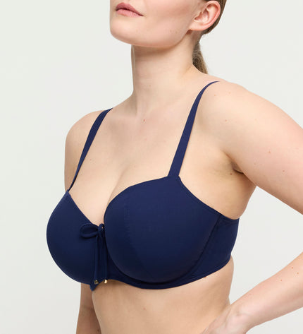 Prima Donna Swim unterlegter Bikini Balconette mit Bügel Aswan water blue