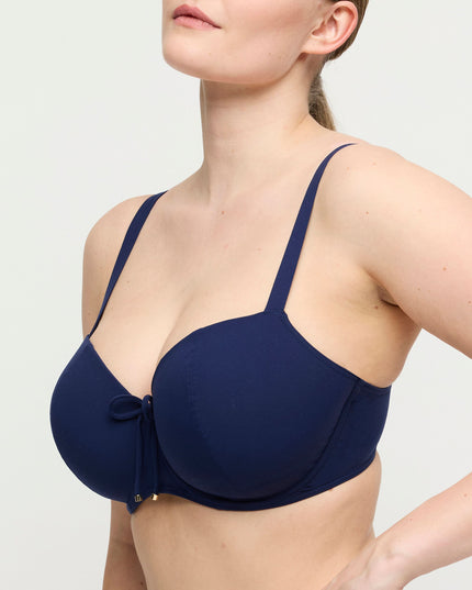 Prima Donna Swim unterlegter Bikini Balconette mit Bügel Aswan water blue